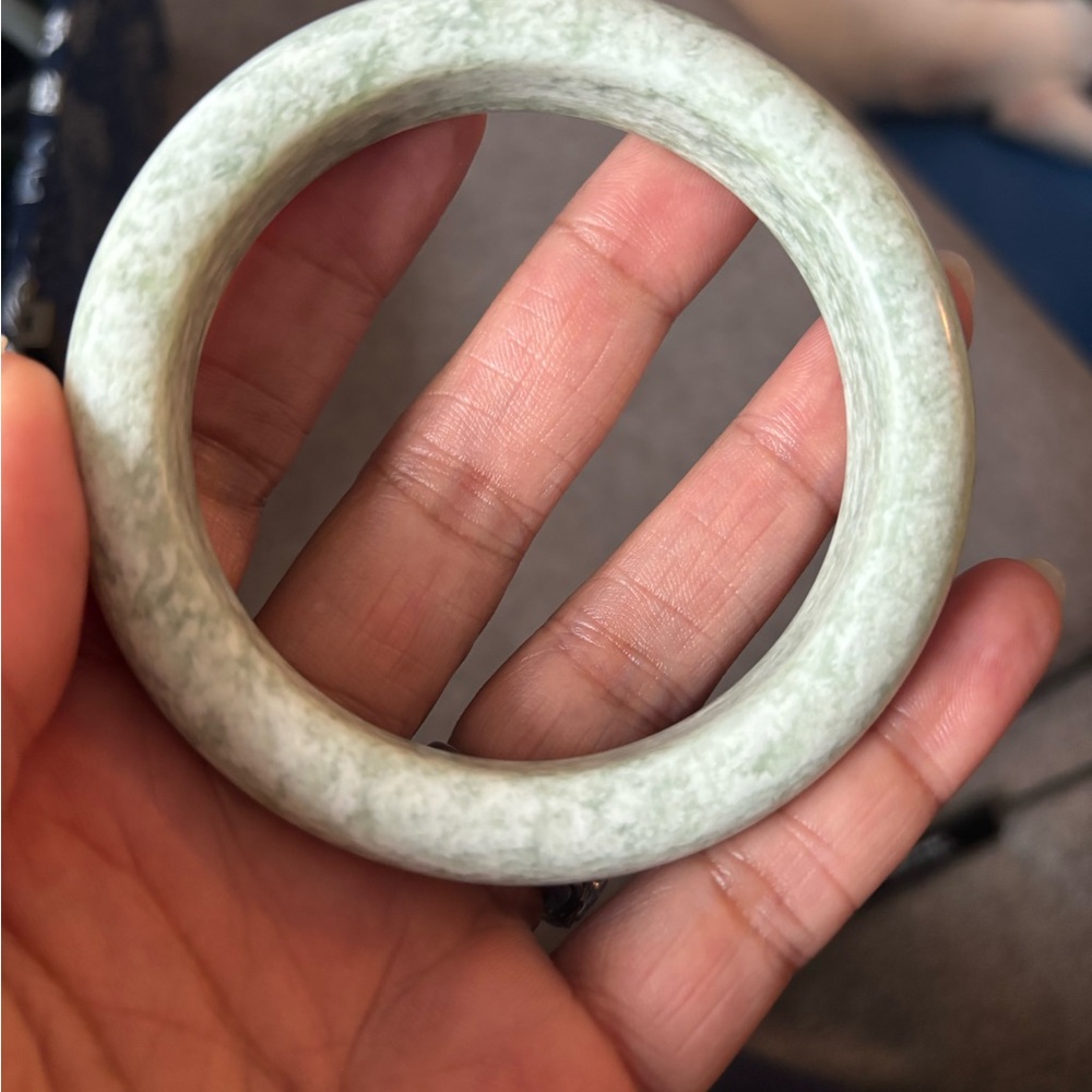 Jade Bangle Bracelet